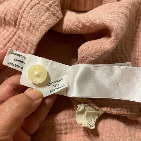 Madewell Lightestspun Oversized Blouse in‎ Open Hearts - Picture 6 of 10